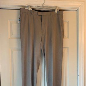 Perry Ellis Portfolio Men's Dress Pants, 36 x 32,  Taupe, New with Tags